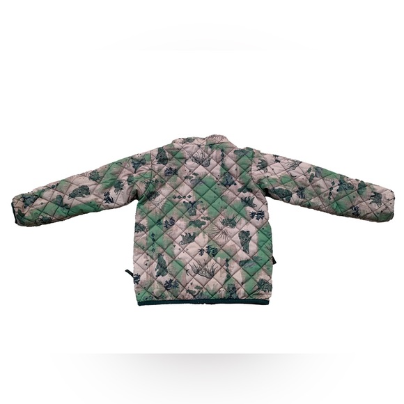 Patagonia Size 5T Bear and Forest Print Nano Puff Jacket - Picture 2 of 14
